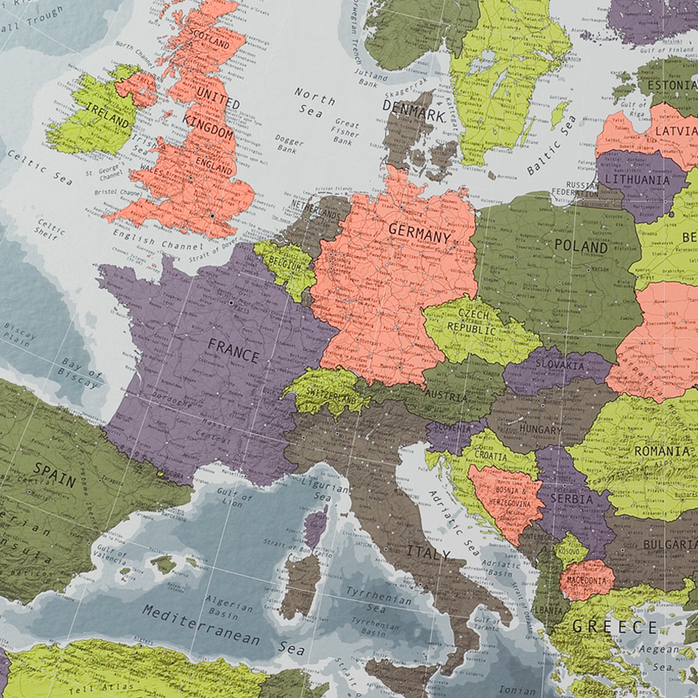 Europe Map (ver.2)_유럽지도